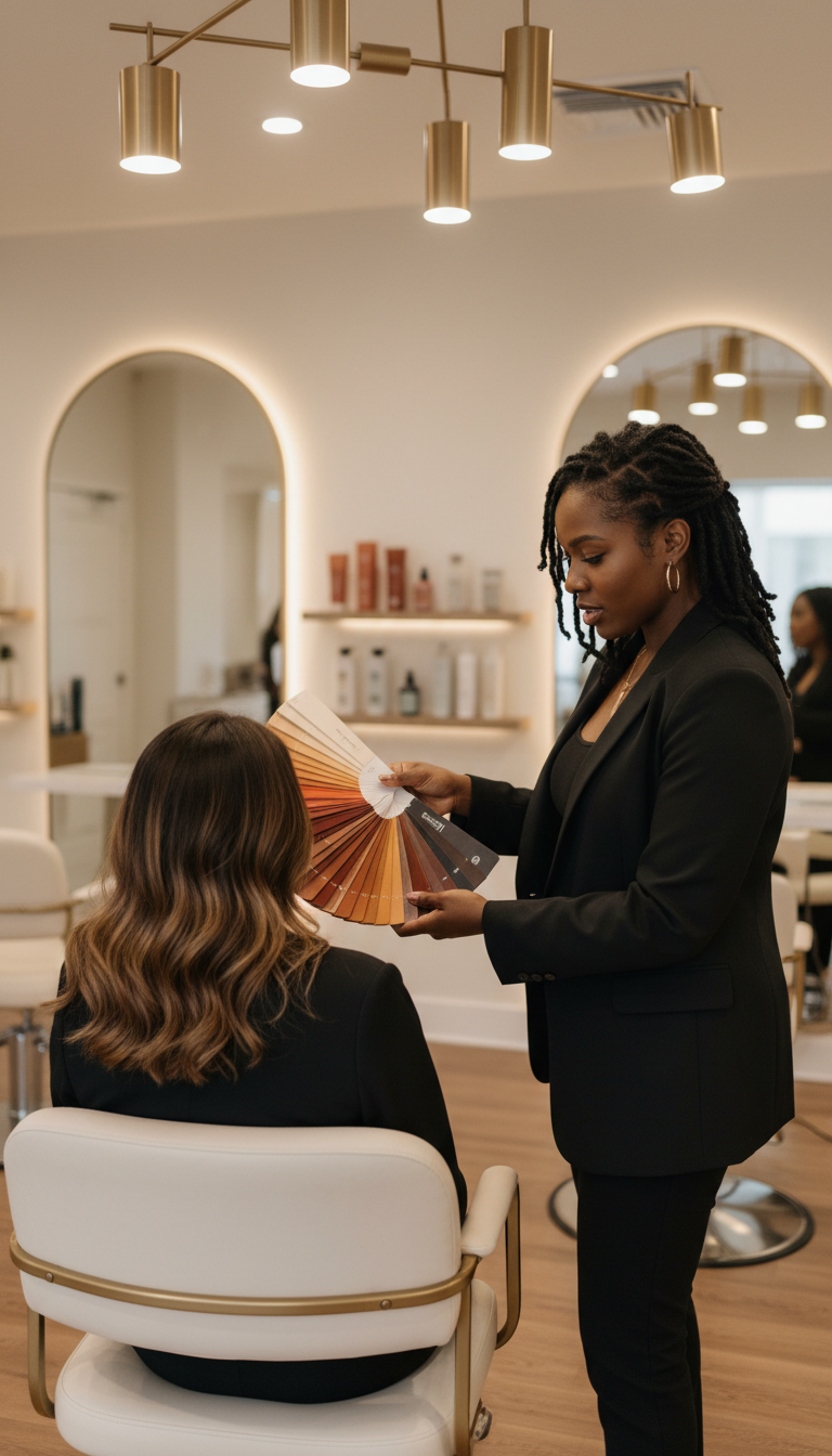 personalized hair consultation