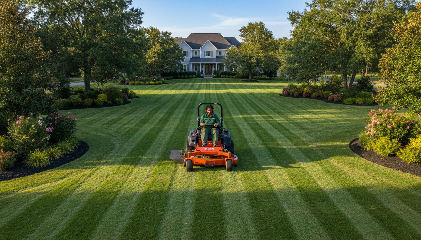 lawn mowing