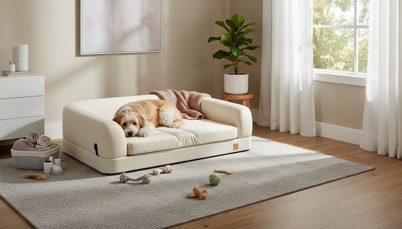 cozy dog bed