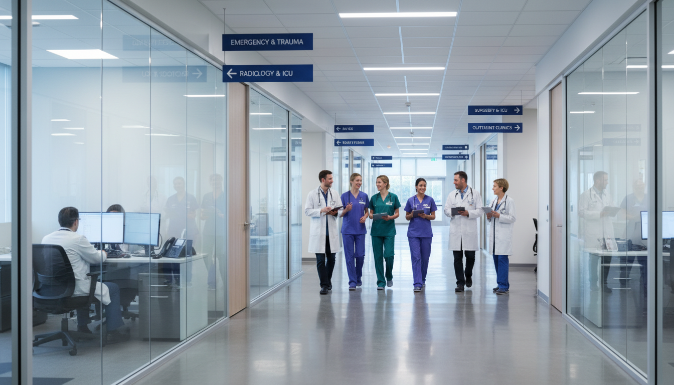 happy medical staff