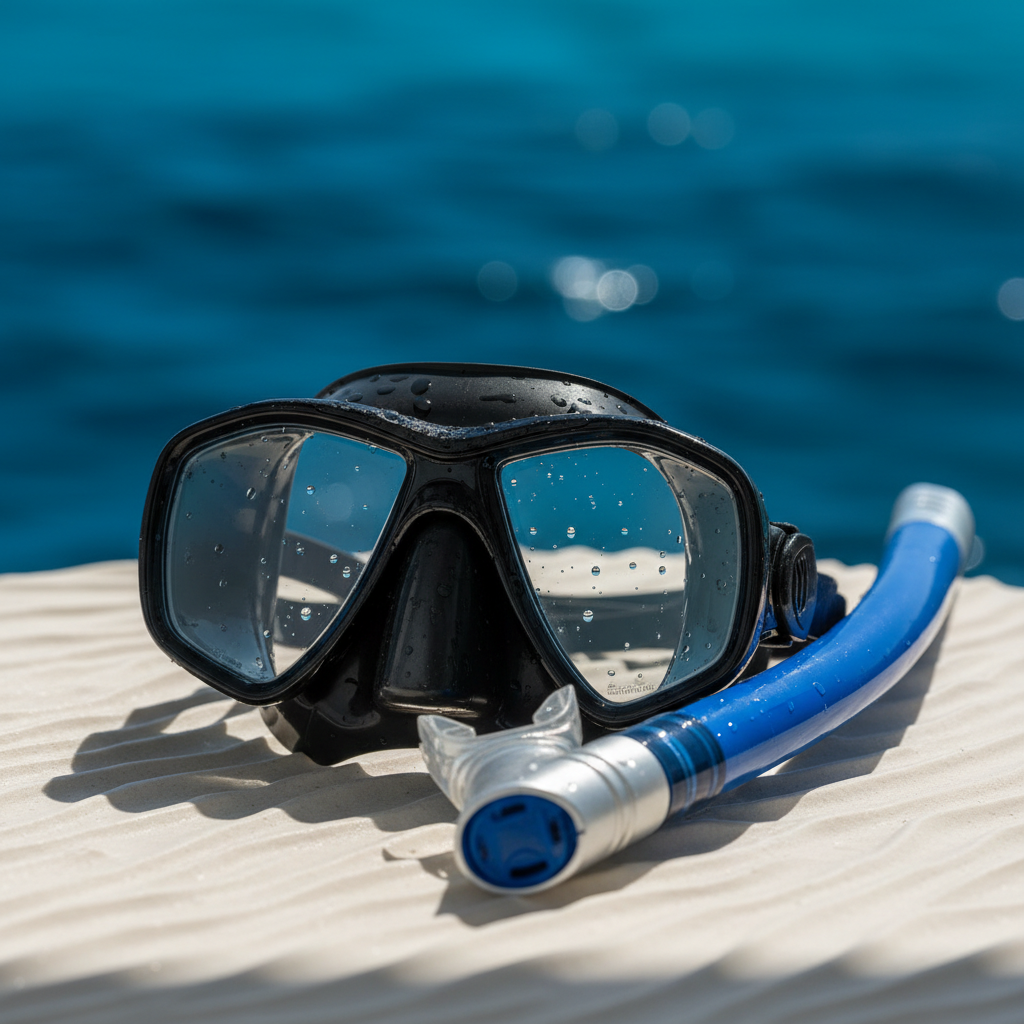 snorkeling gear
