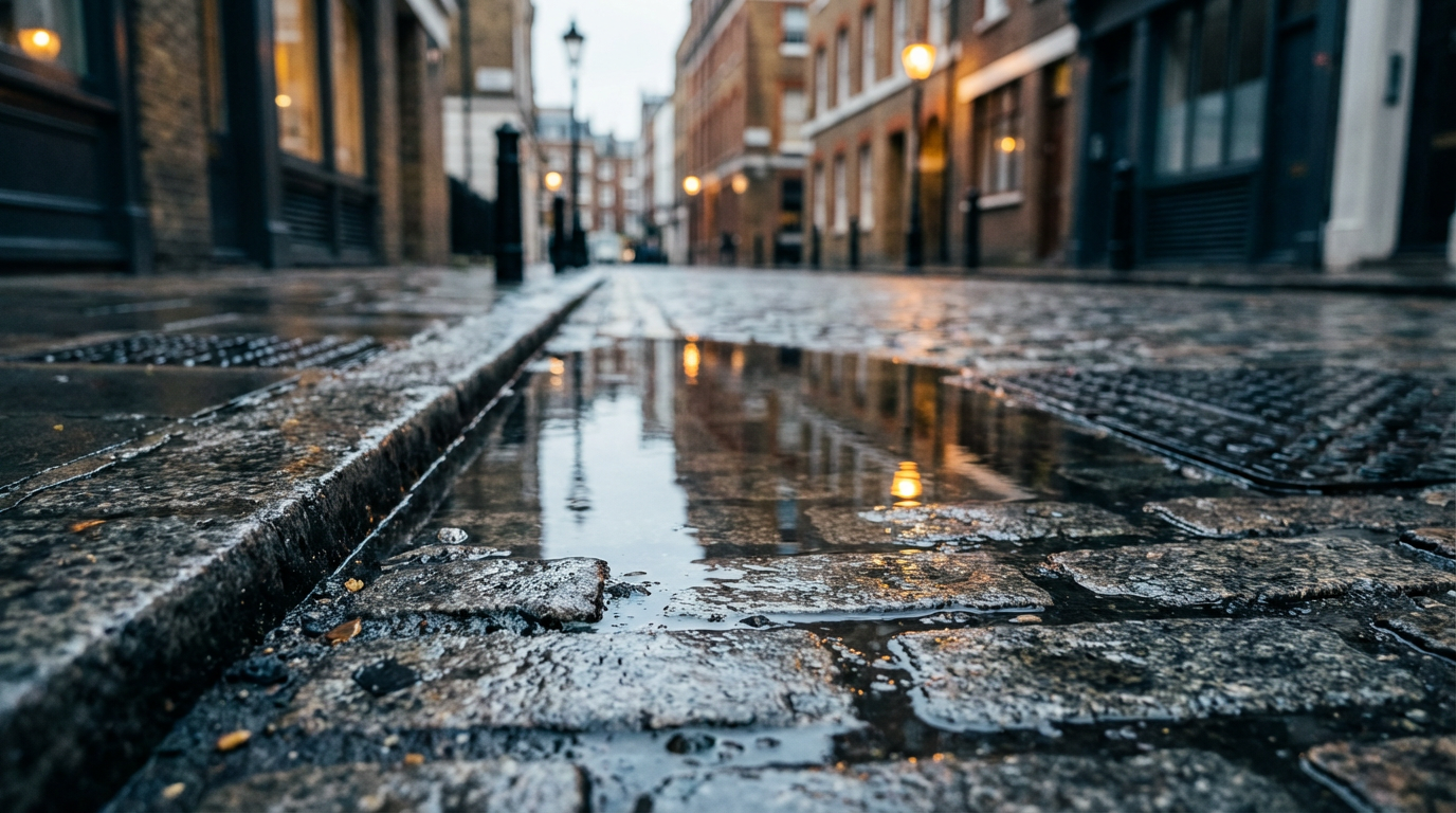 flooded street