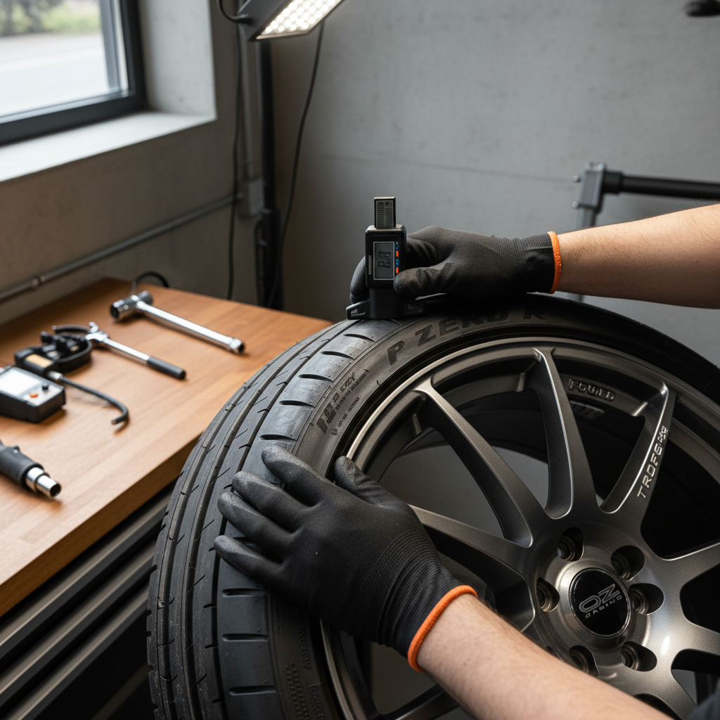 tyre check