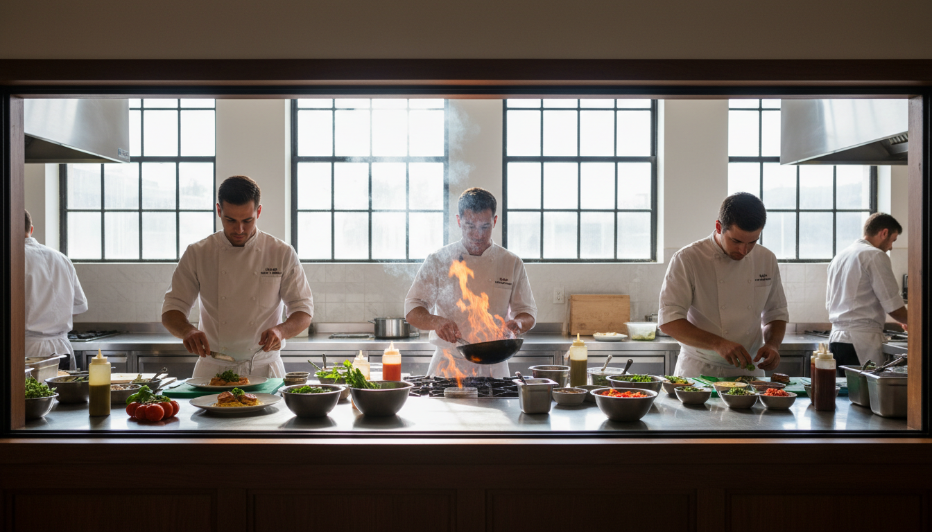 kitchen team