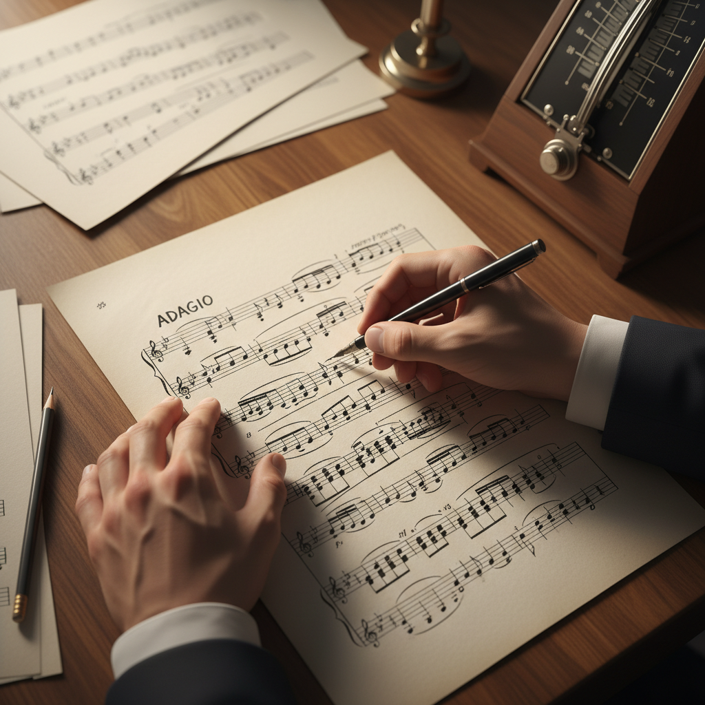 composing music