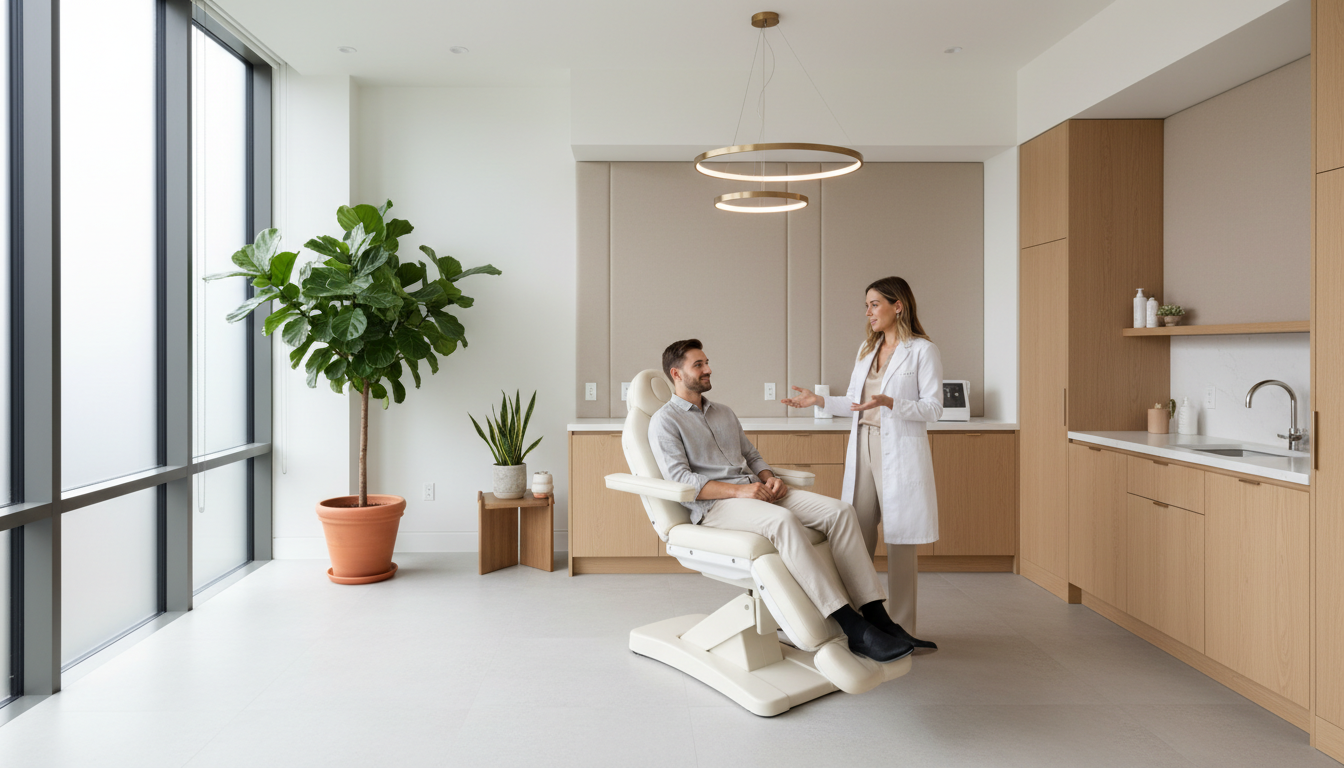 Operable walls allow healthcare facilities to adapt their layout to changing patient volumes. A clean, modern medical clinic using operable partition walls to divide consultation rooms and treatment areas.