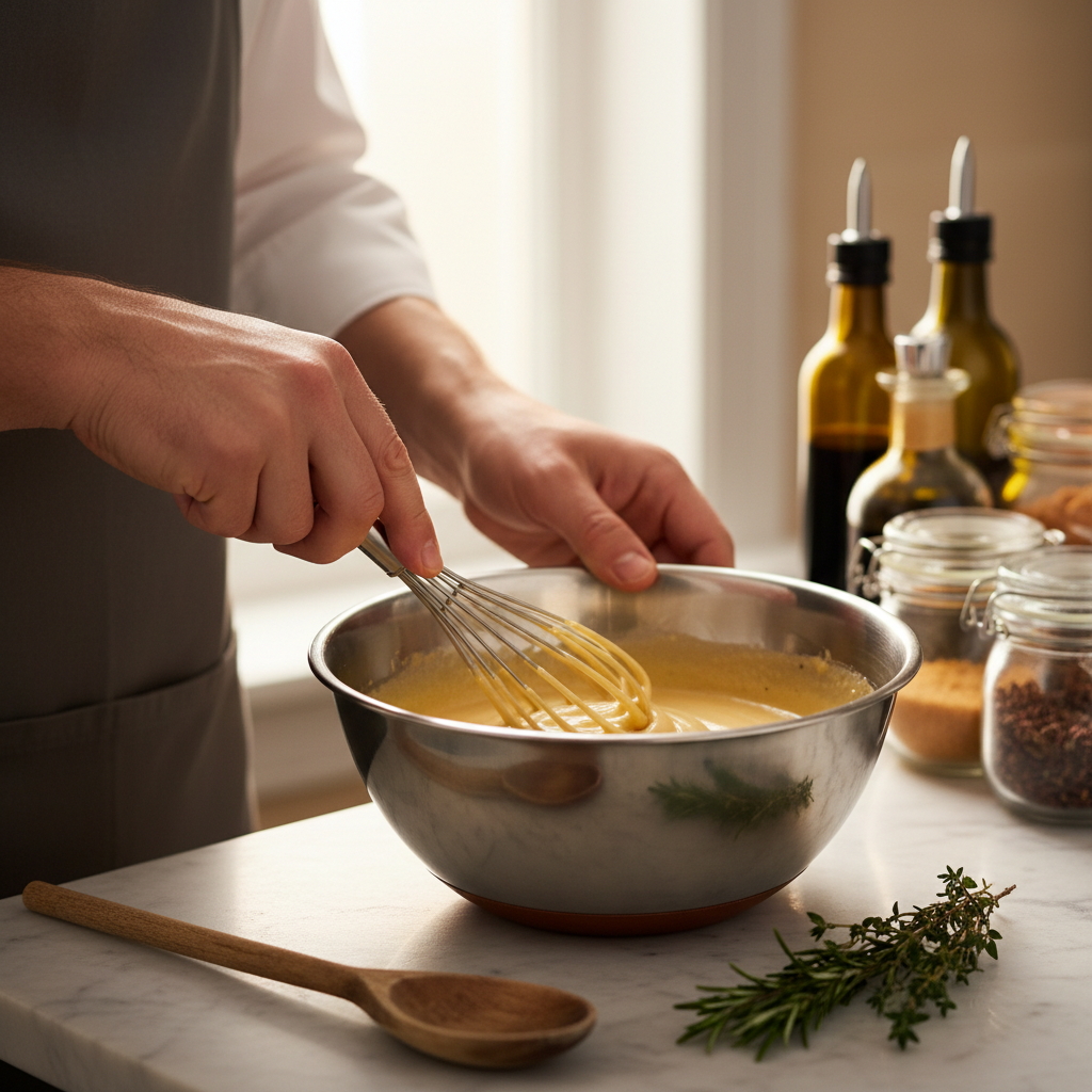 simmering sauce