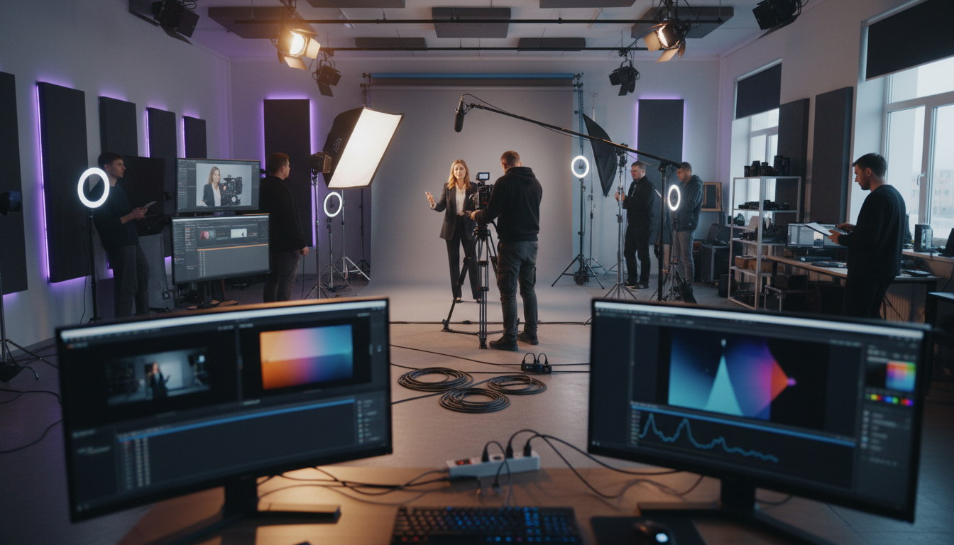 video project setup
