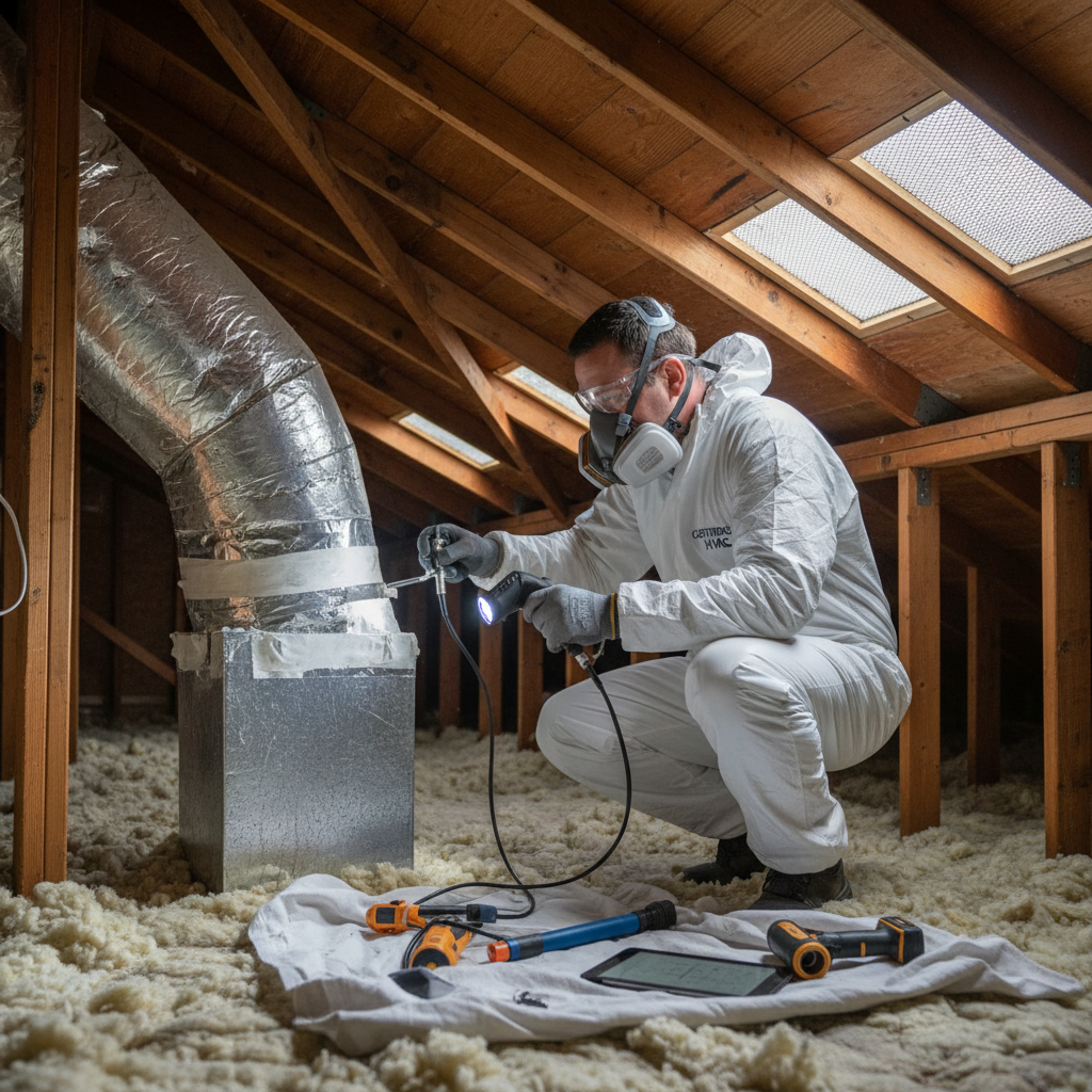 drone hvac inspection