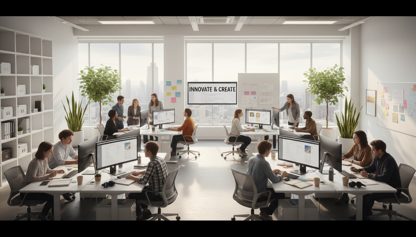 modern workspace design