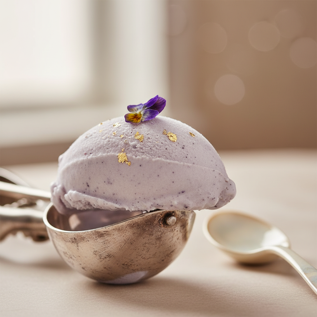 lavender honey ice cream