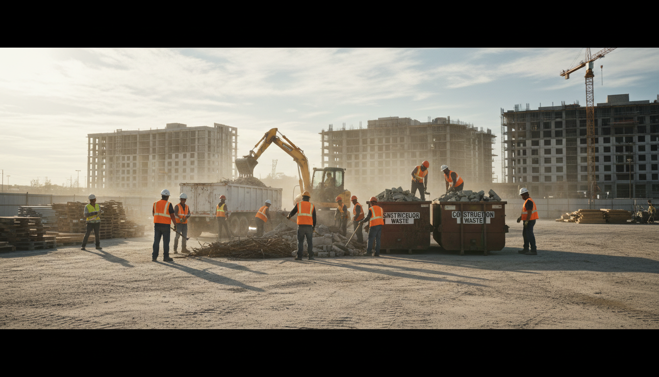 construction site cleanup