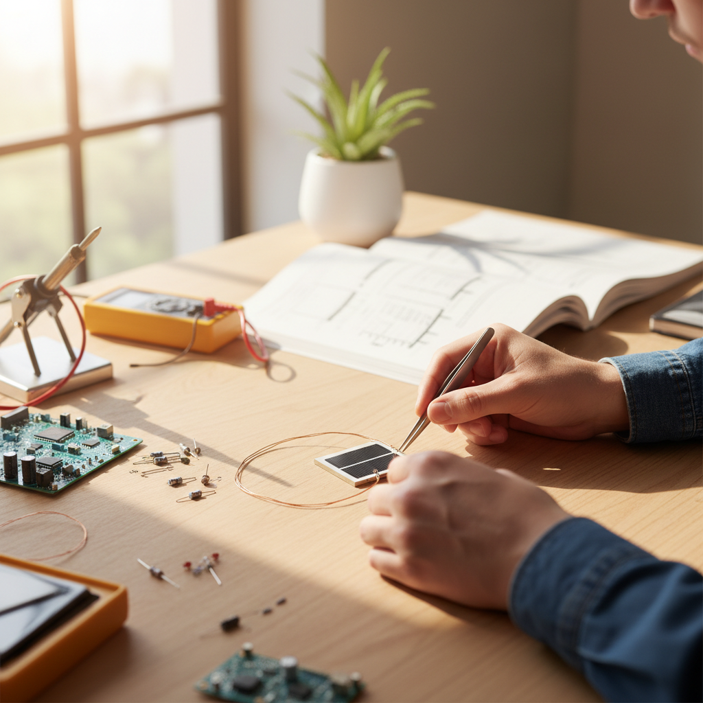 solar panels workshop