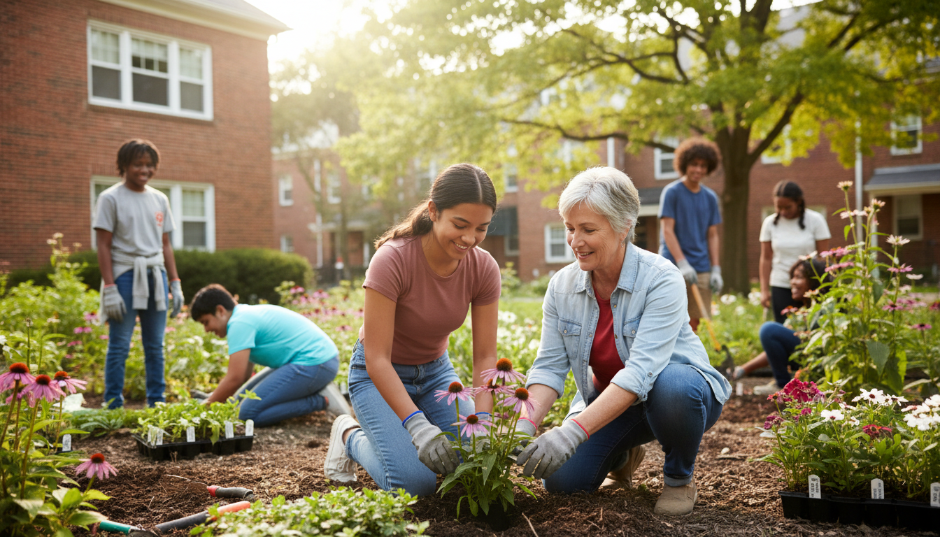 spring volunteering