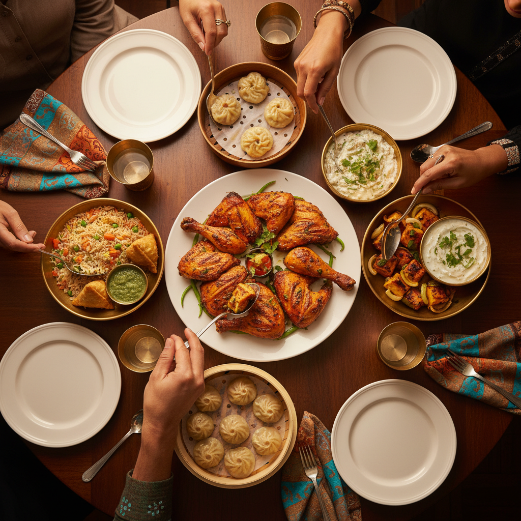 diverse cuisine