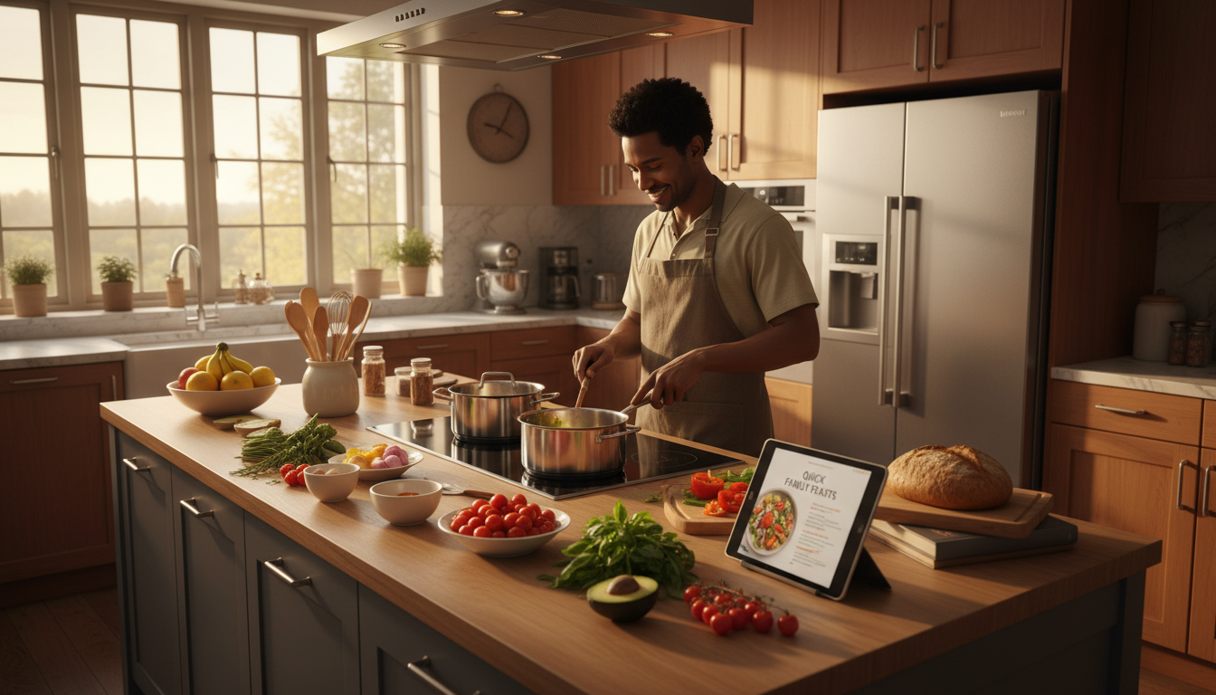 warm kitchen