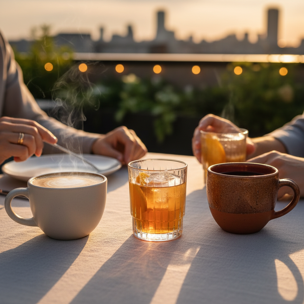 rooftop dining