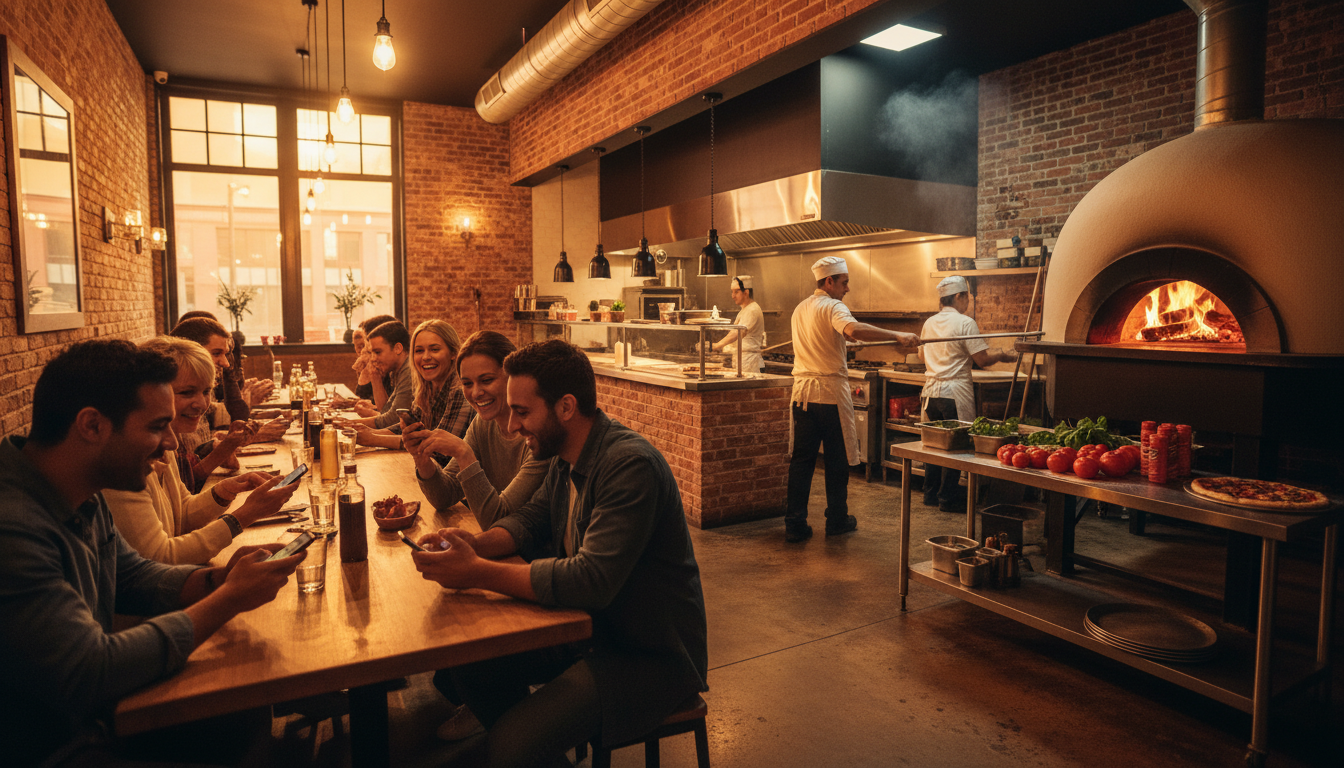 social pizza
