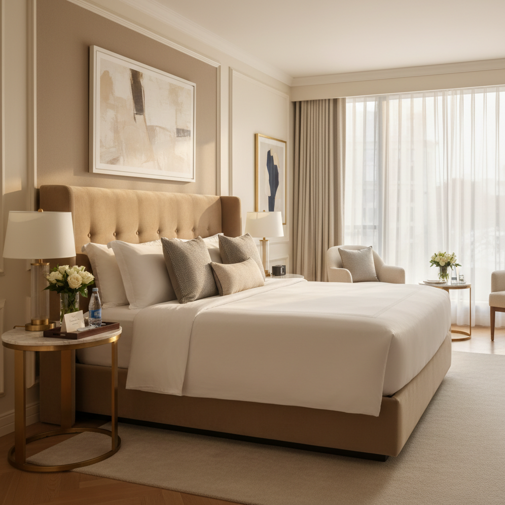 london hotel room