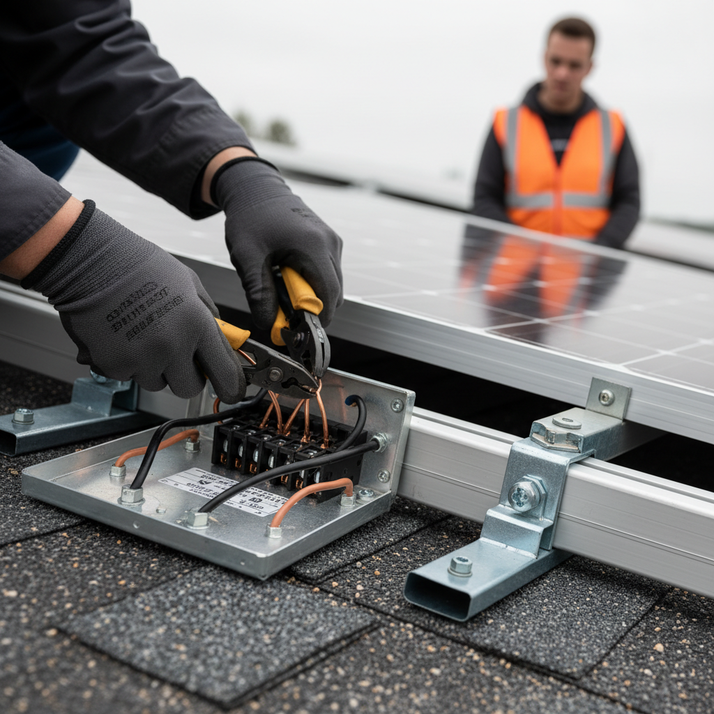 solar panel installation process