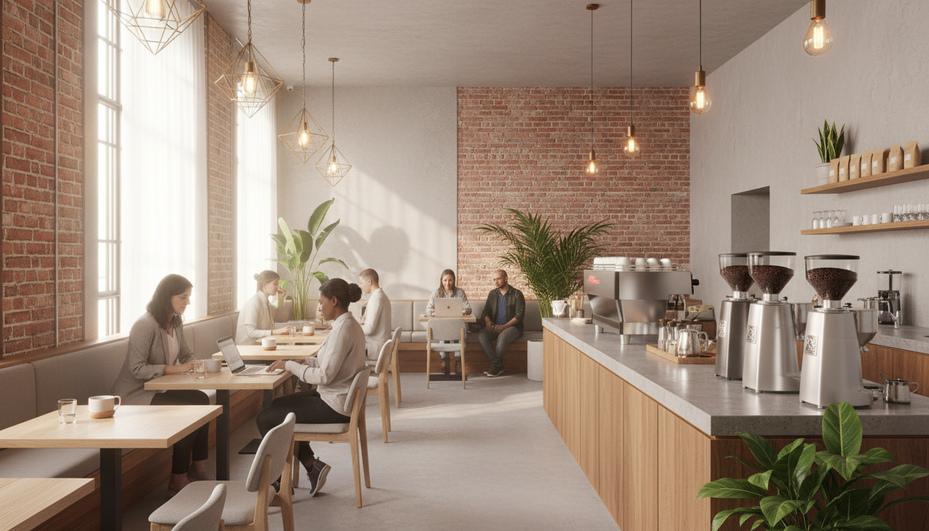 coffee shop interior