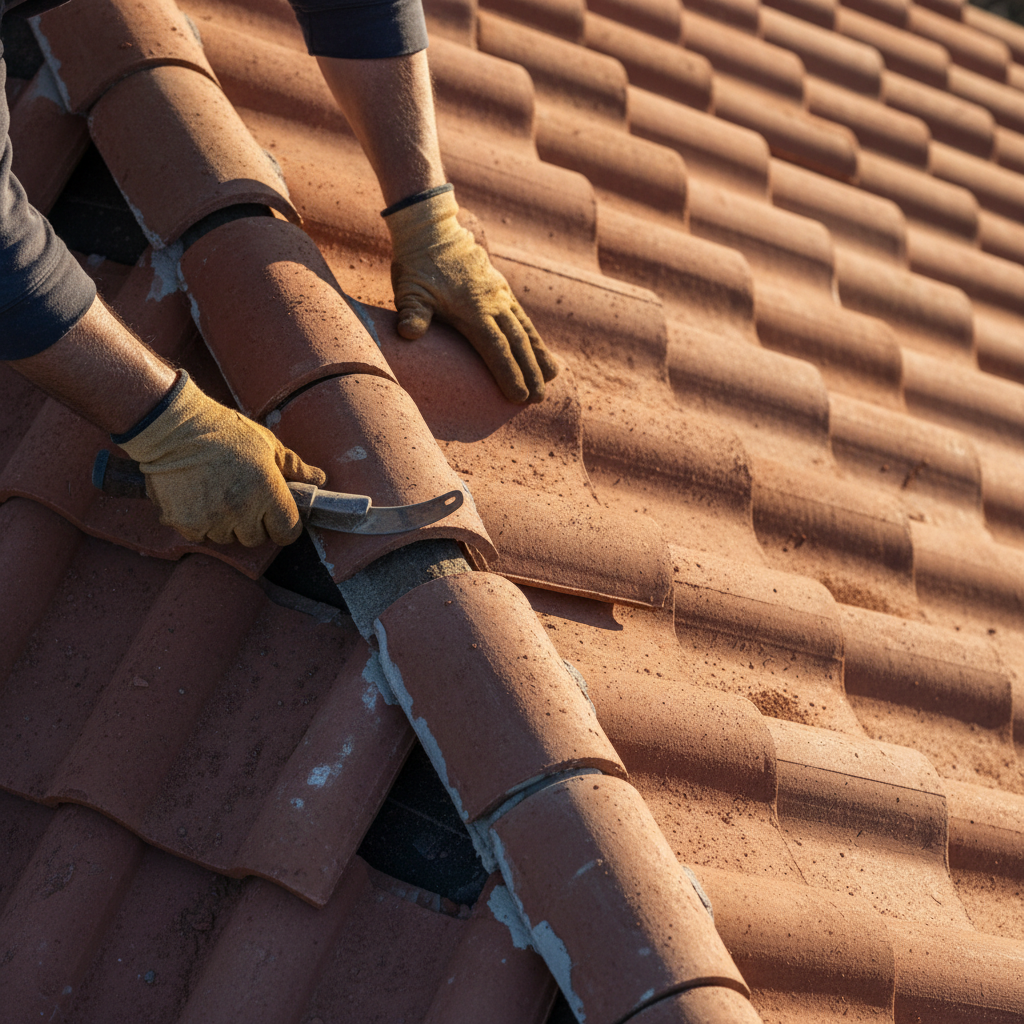 roof tiles