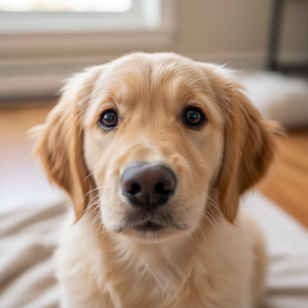 puppy autumn