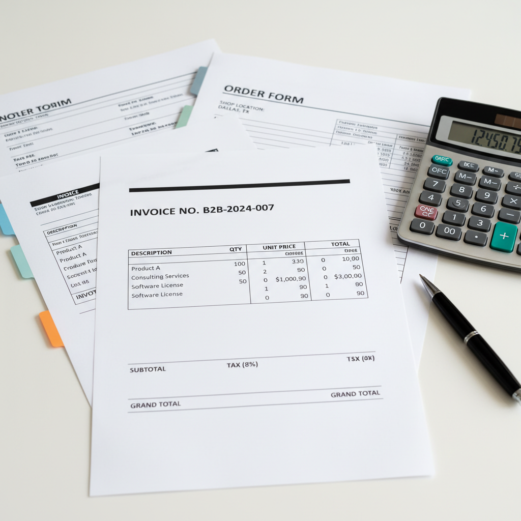 business paperwork