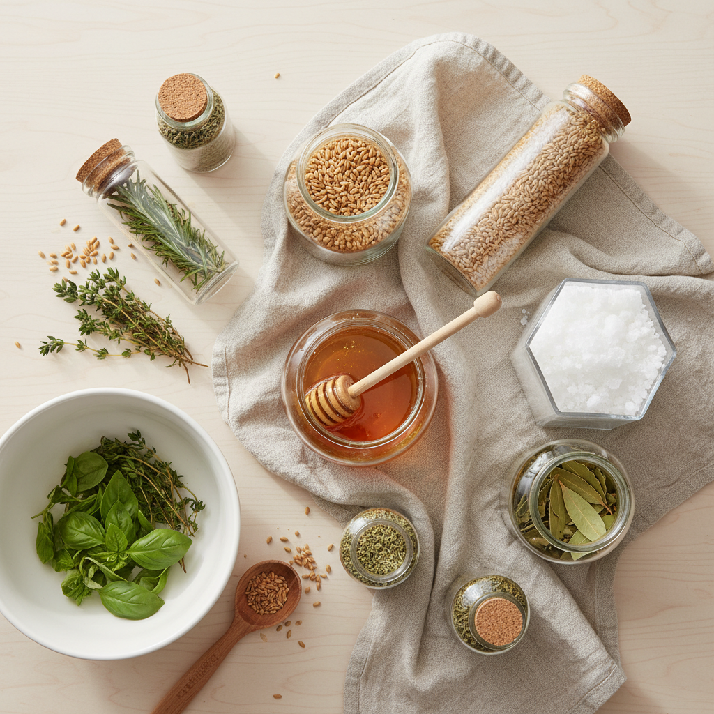 kitchen ingredients