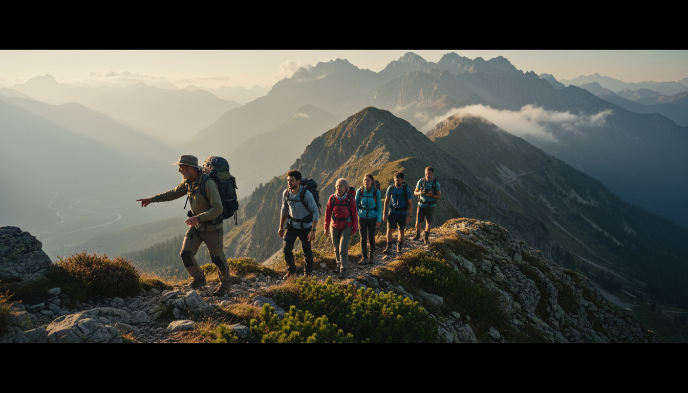 mountain hiking