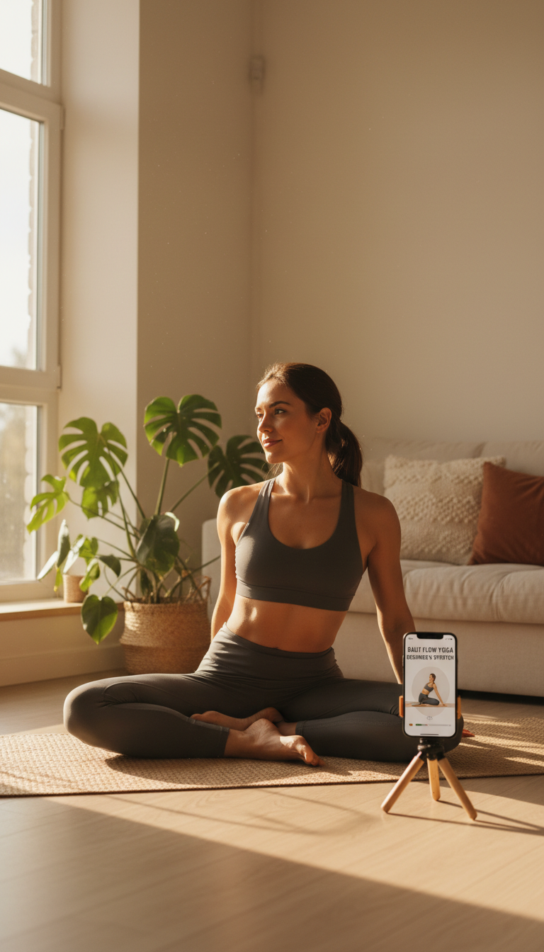 yoga at home