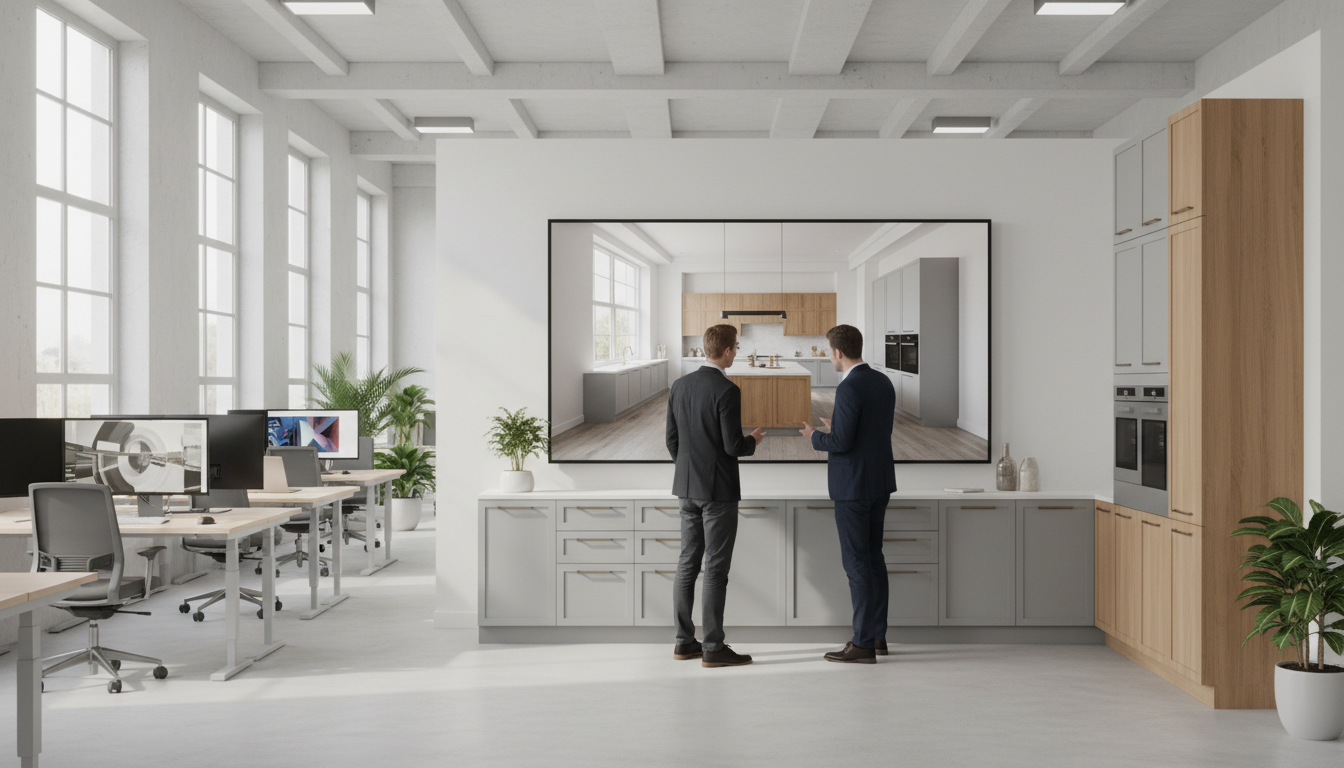open concept kitchen