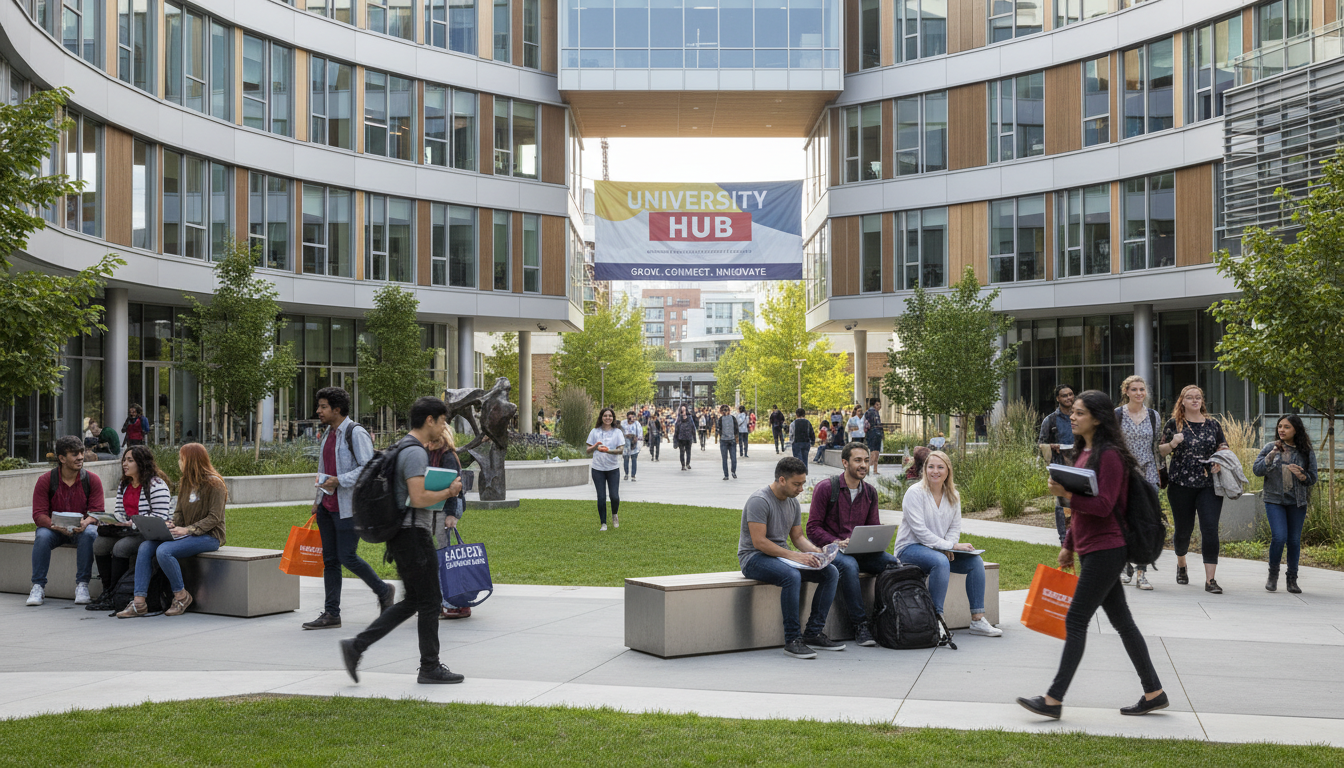 college campus music