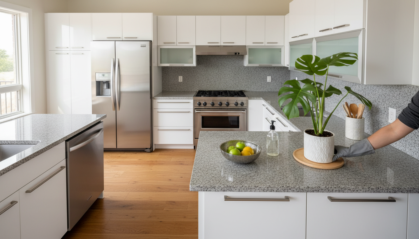 kitchen cleaning