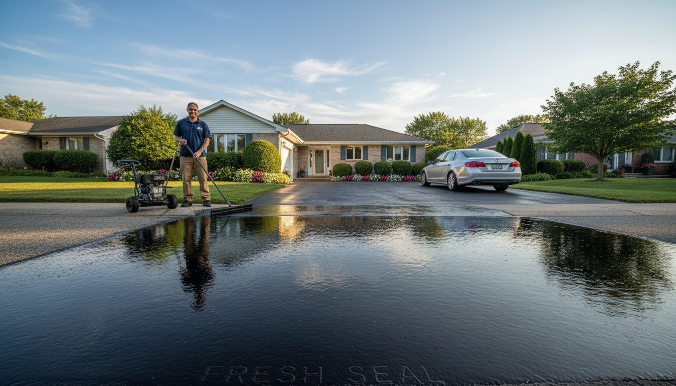 clean driveway
