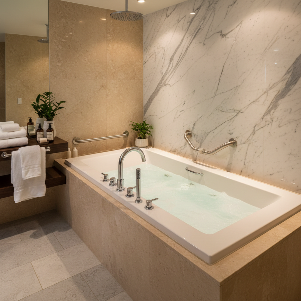 luxury jacuzzi