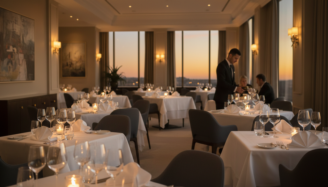 elegant restaurant