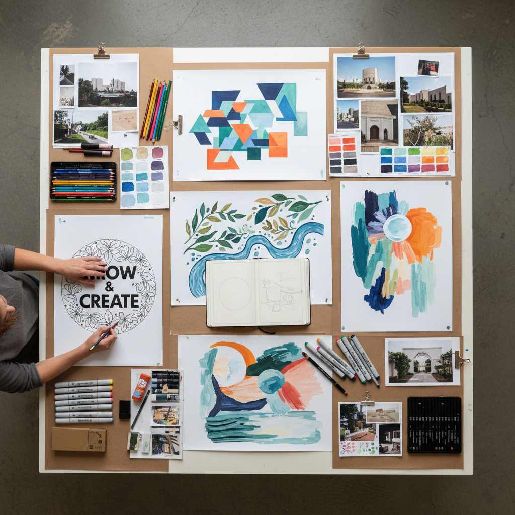 artist planning