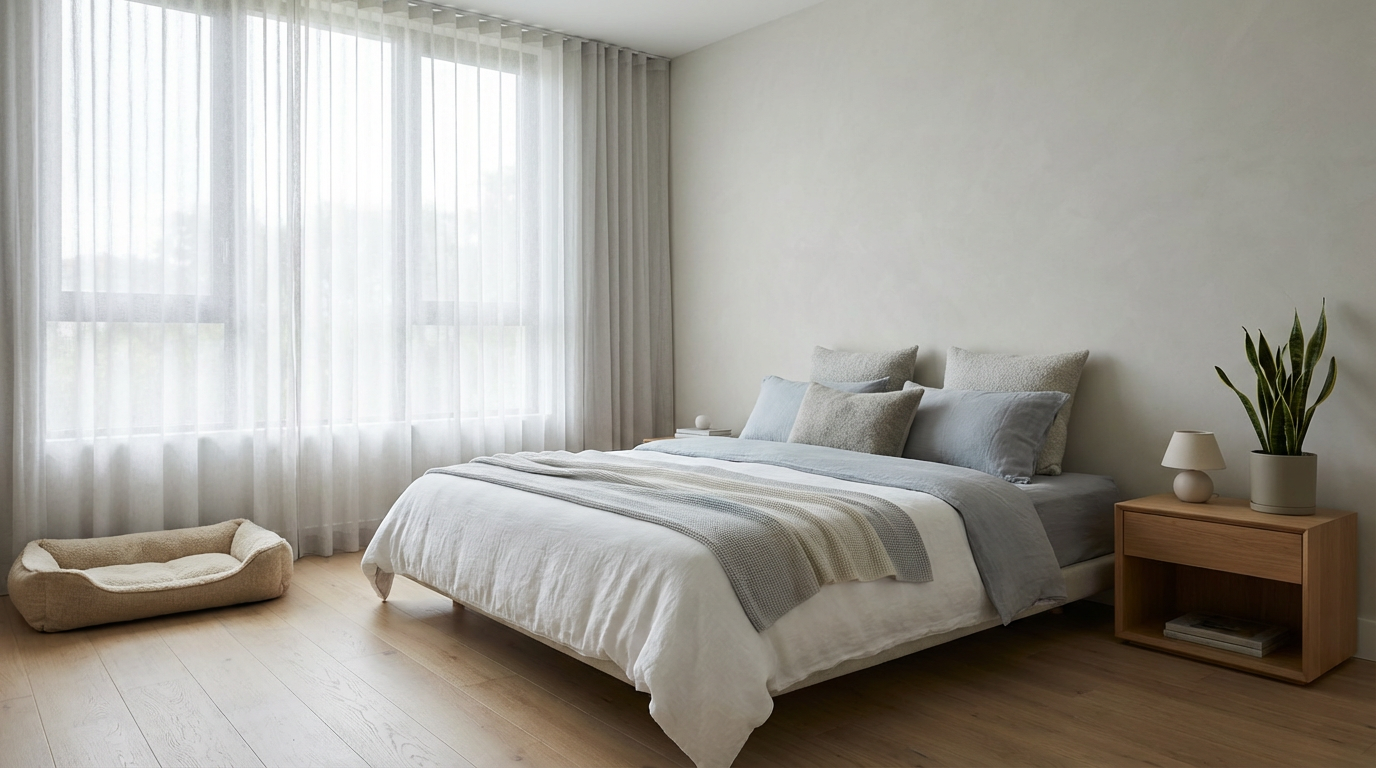 calm bedroom