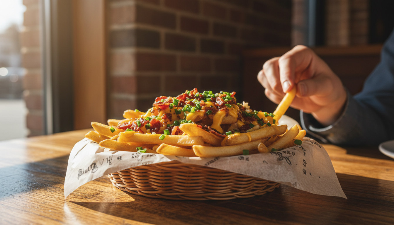 burger fries
