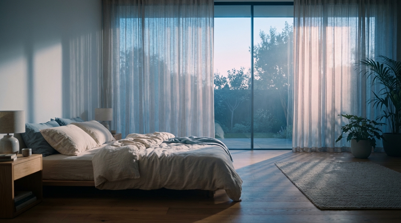 bright bedroom