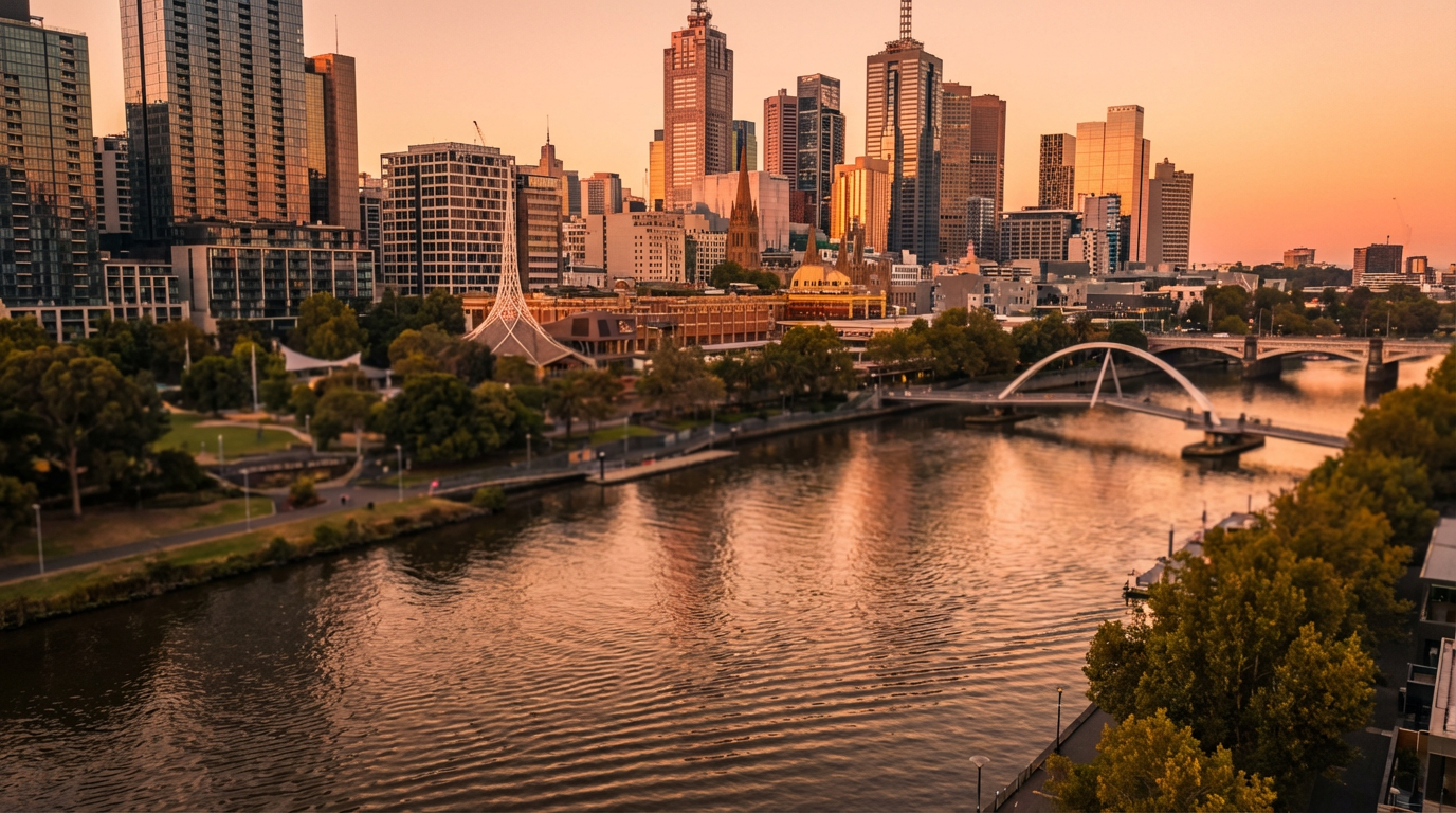 melbourne cityscape