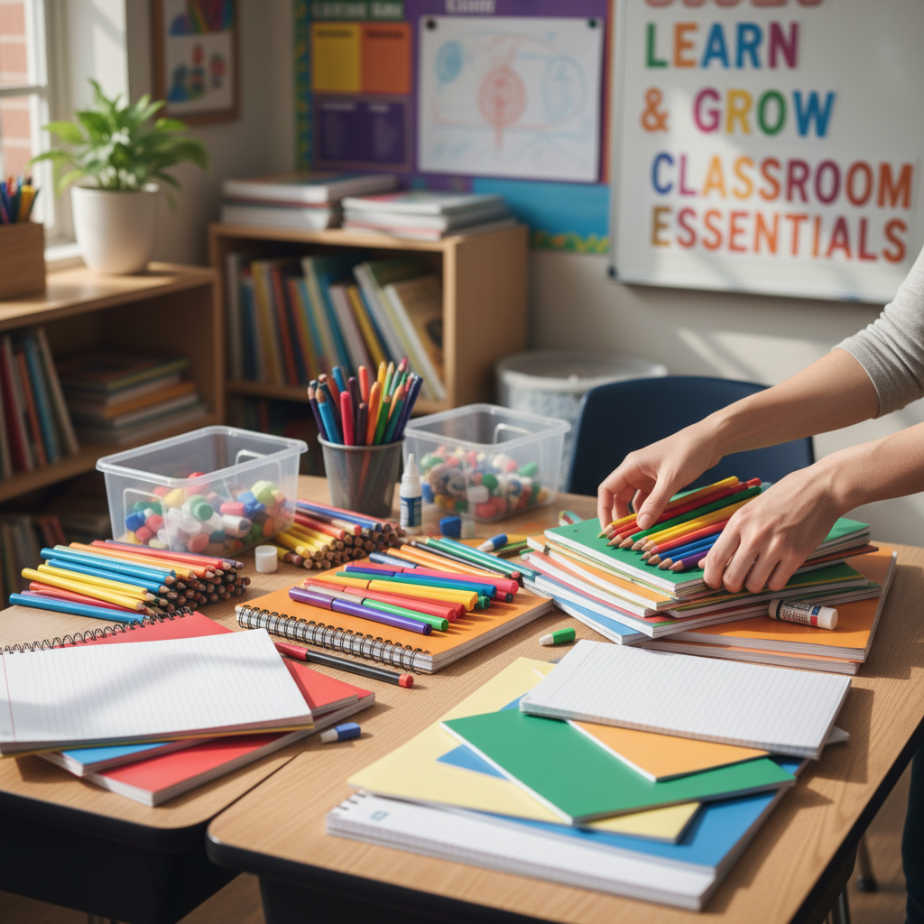 children school supplies