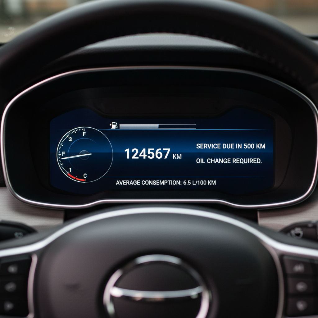 car dashboard