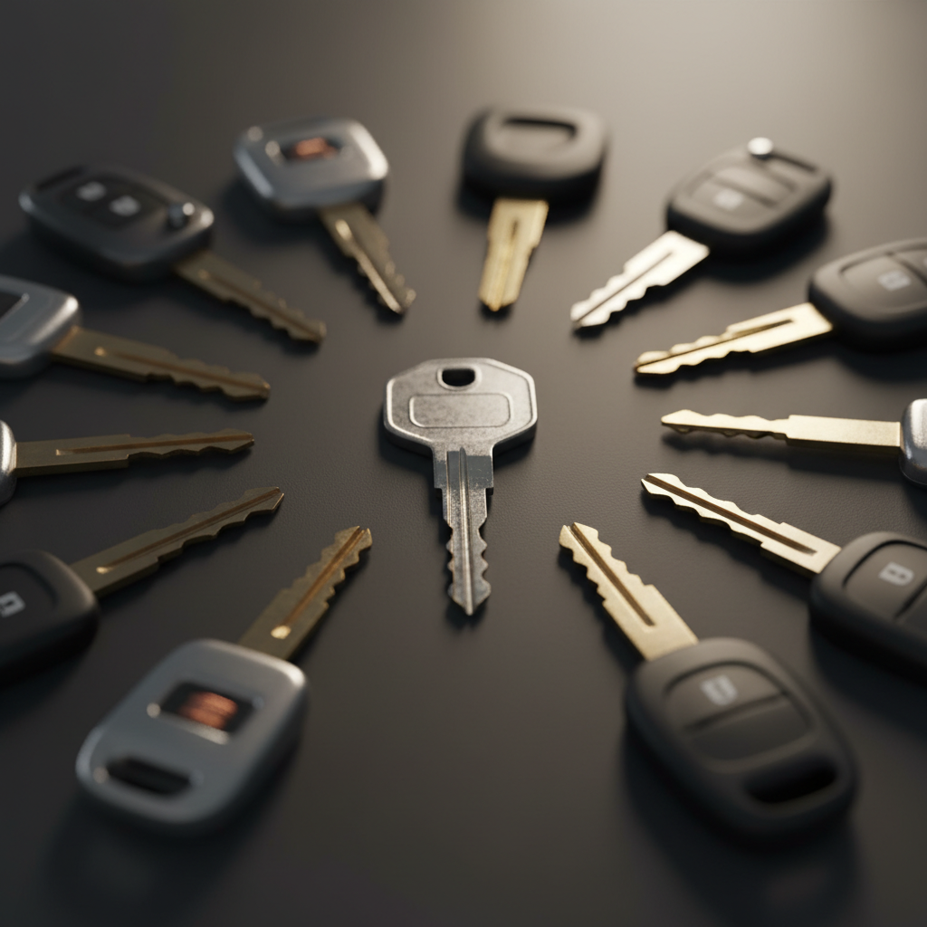 car keys variety
