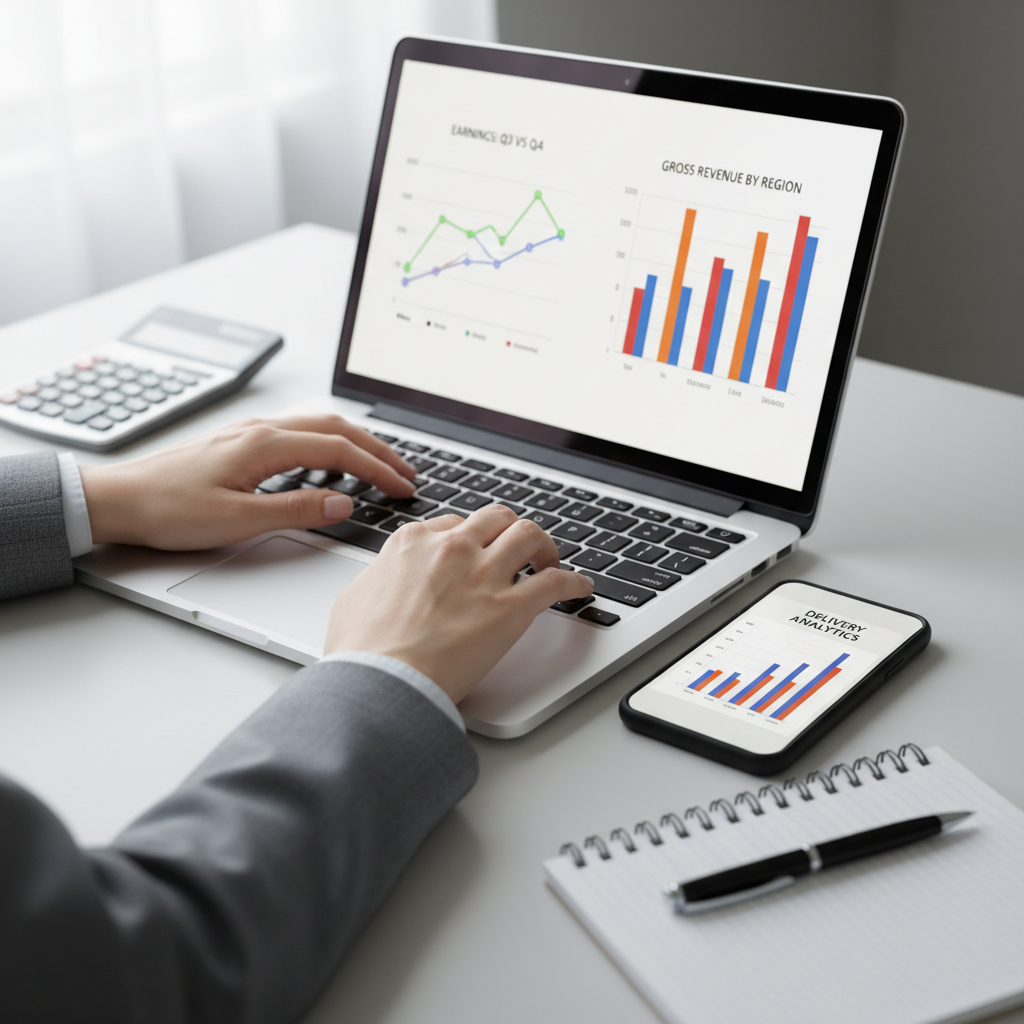 calculator and charts