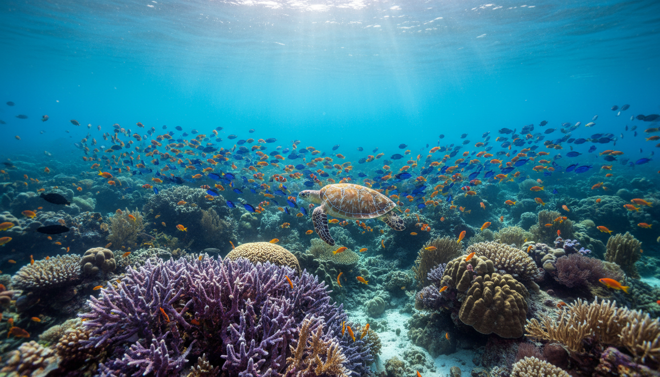 coral reef life