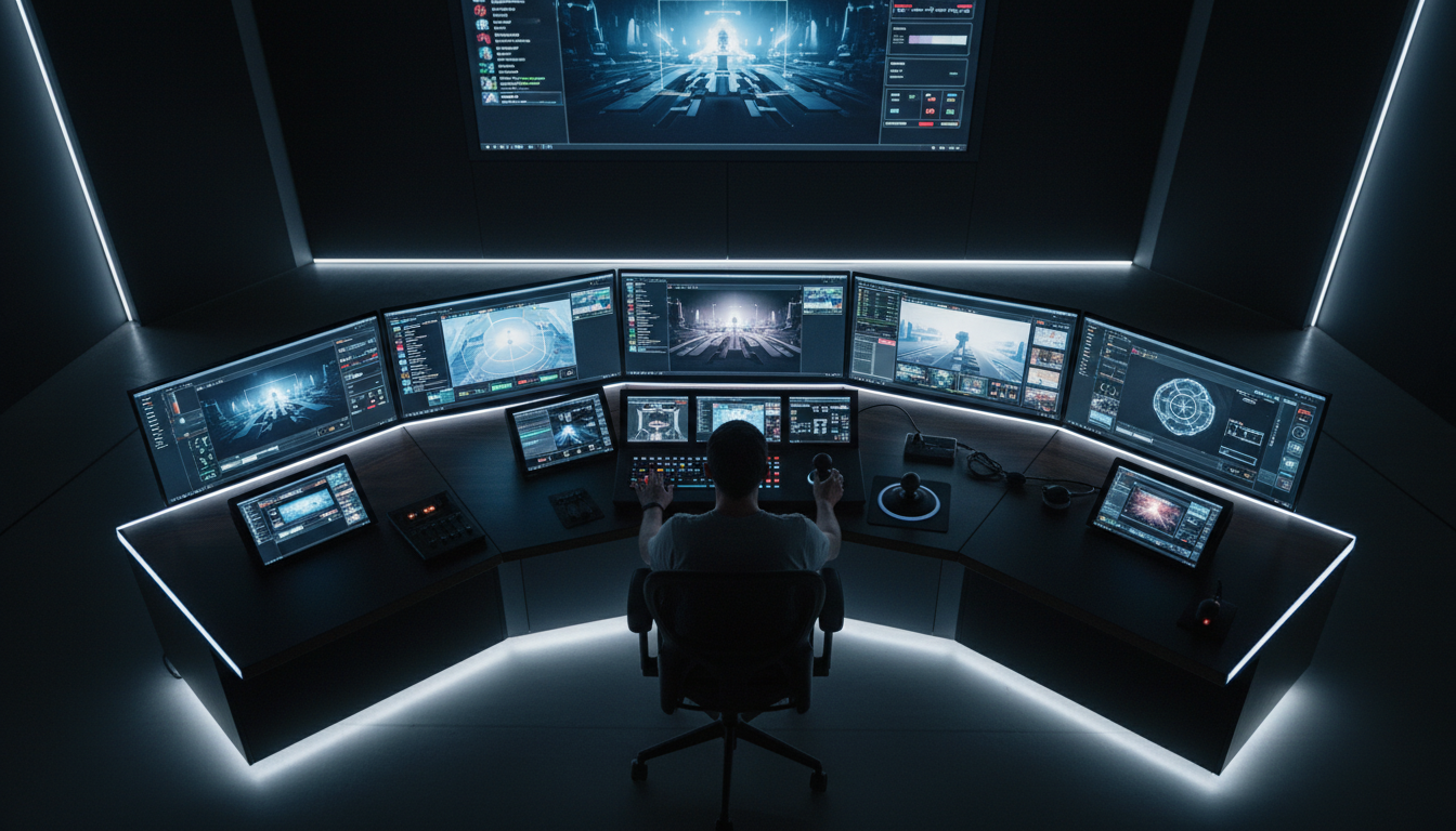 3d control room