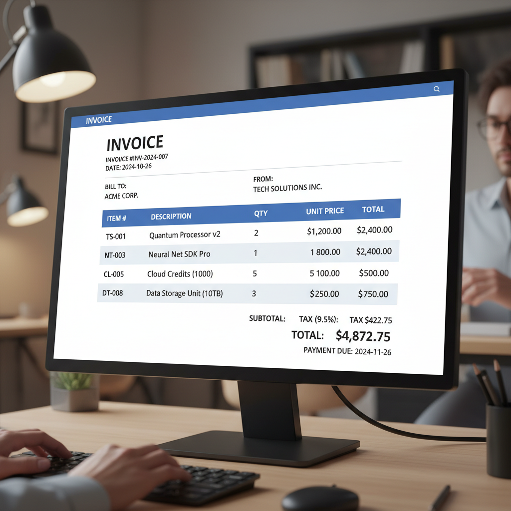 electronic invoicing