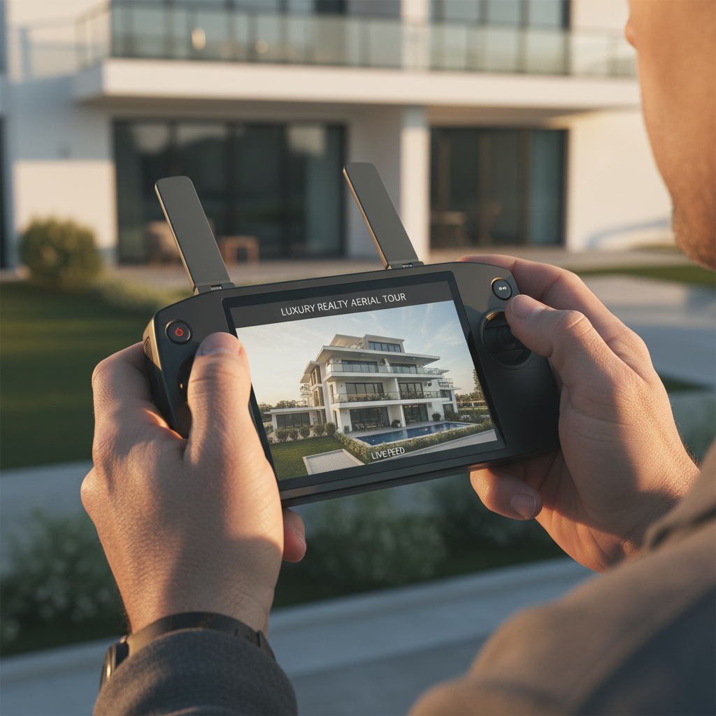 real estate drone